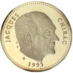 Medal - V République Jacques Chirac