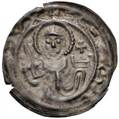 Denier Bracteate 'Moritzpfennig' - Wichmann of Seeburg