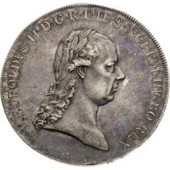 1 Thaler - Leopold II Vienna
