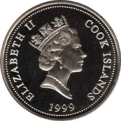 1/2 Dollar - Elizabeth II Garfield