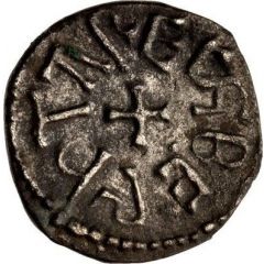 Sceat - Ecgberht with king Aethelwald Moll