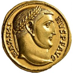 Aureus - Maximinus II VOTIS X SIC ET XX SMA, Antioch