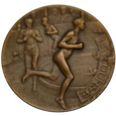 médaille la course société des excursionnistes marseillais