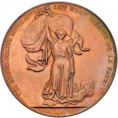 Foundation of the Republic of Neuchâtel bronze