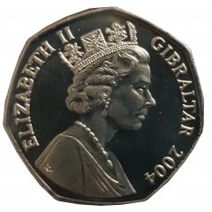 50 Pence - Elizabeth II Royal Marines - WWI