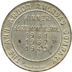 Token - Ann Arbor Railroad Company