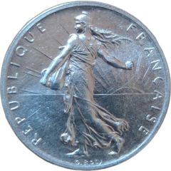 1 franc Semeuse Piéfort argent