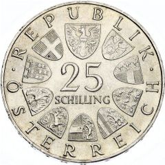 25 Schilling Franz Grillparzer