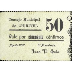 50 Céntimos Chirivel
