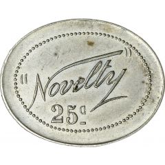 25 Centimos Novelty token, Gibraltar