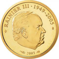 10 Euros - Albert II Death of Rainier III