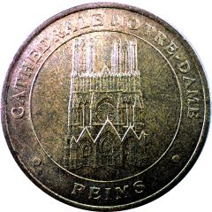 Monnaie de Paris Tourist Token - Reims Cathédrale Notre-Dame