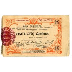 25 Centimes - Laon