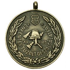 Medal - For 15 years of service in the fire department
