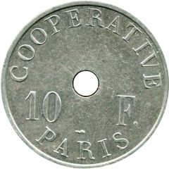 10 Francs - Coopérative de l’Atelier des Monnaies et Médailles Paris