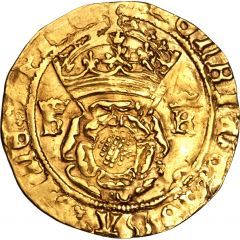 1 Crown - Henry VIII 3rd coinage, London mint
