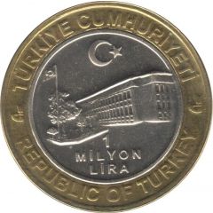 1 000 000 Lira Istanbul Mint