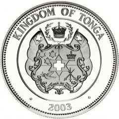 1 Pa`anga - Taufa`ahau Tupou IV HMS Adventure