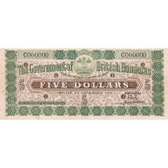 5 Dollars Brown and green