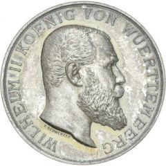 Medal of the King Karl Jubilee Foundation - Wilhelm II