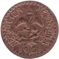 2 Centavos Tetela del Oro y Ocampo