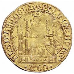 Gold Écu `Klinckaert` - Philip the Good, Regent