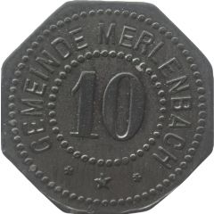 10 Pfennig - Merlenbach