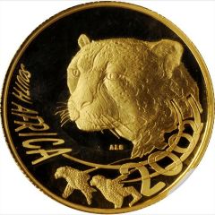 50 Rand - 1/2 Ounce Natura - Cheetah