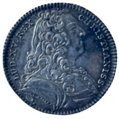 Louis XV - TRÉSOR ROYAL Jeton Ar 28, Trésor royal 1738