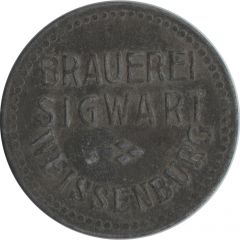 20 Pfennig - Weissenburg Brauerei Sigwart