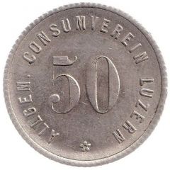 50 Rappen - Allgemeiner Consumverein Luzern