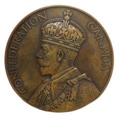 Medal - 60th Anniversary of Confederation