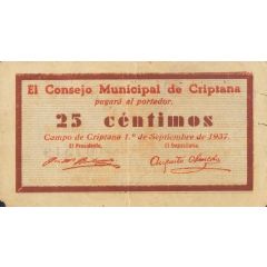 25 Céntimos Criptana