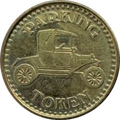 Parking Token Antique Car