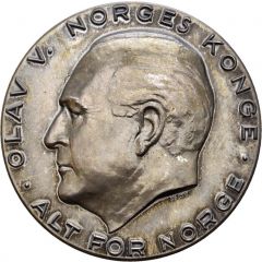 Medal - 60th anniversary of King Olav V