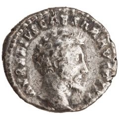 Denarius - Marcus Aurelius TR POT XIIII COS II DESIG III, Mars