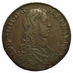Token - Louis XIV and Philippe d`Orléans