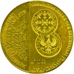 Medal - Frankfurt Numismatic Convention Frankfurt Convention Taler
