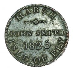 1 Farthing - March - J. Smith