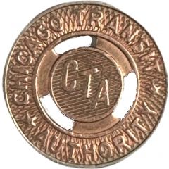 Token - Chicago Transit Authority Chicago, Illinois