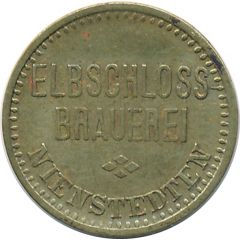 5 Pfennig - Elbschloss Brauerei Nienstedten
