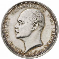 3 Mark - Ernest Louis Jubilee - Pattern