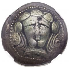 Tetradrachm Apollokopf Type