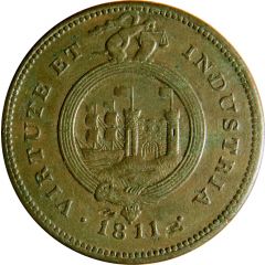 1 Penny Bristol and South Wales