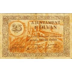 25 Céntimos Olvan
