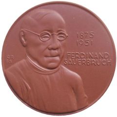 Medal - CDU - Ferdinand Sauerbruch