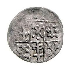 1 Pfennig - Johannes V Blankenfeld Sword right, key left