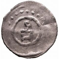 Dirham `Ornamental type` - anepigraphic Bulghar mint