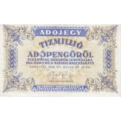 10 000 000 Adópengő