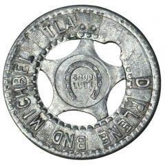 Token - Good Luck 4 Leaf Clover, Horseshoe